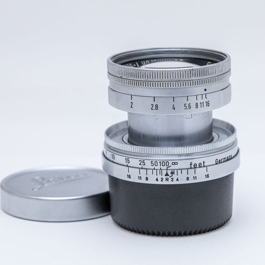 Leica Summicron 5cm F2 沈胴 Lマウント