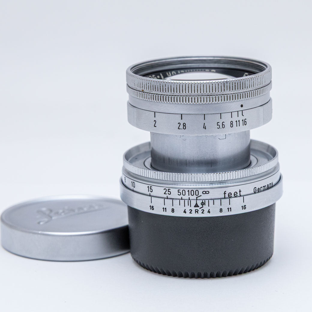 Leica Summicron 5cm F2 沈胴 Lマウント