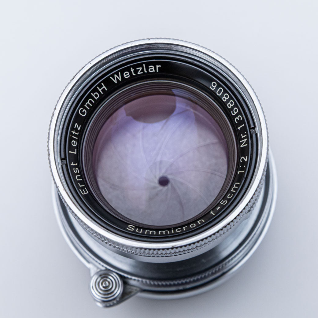 Leica Summicron 5cm F2 沈胴 Lマウント