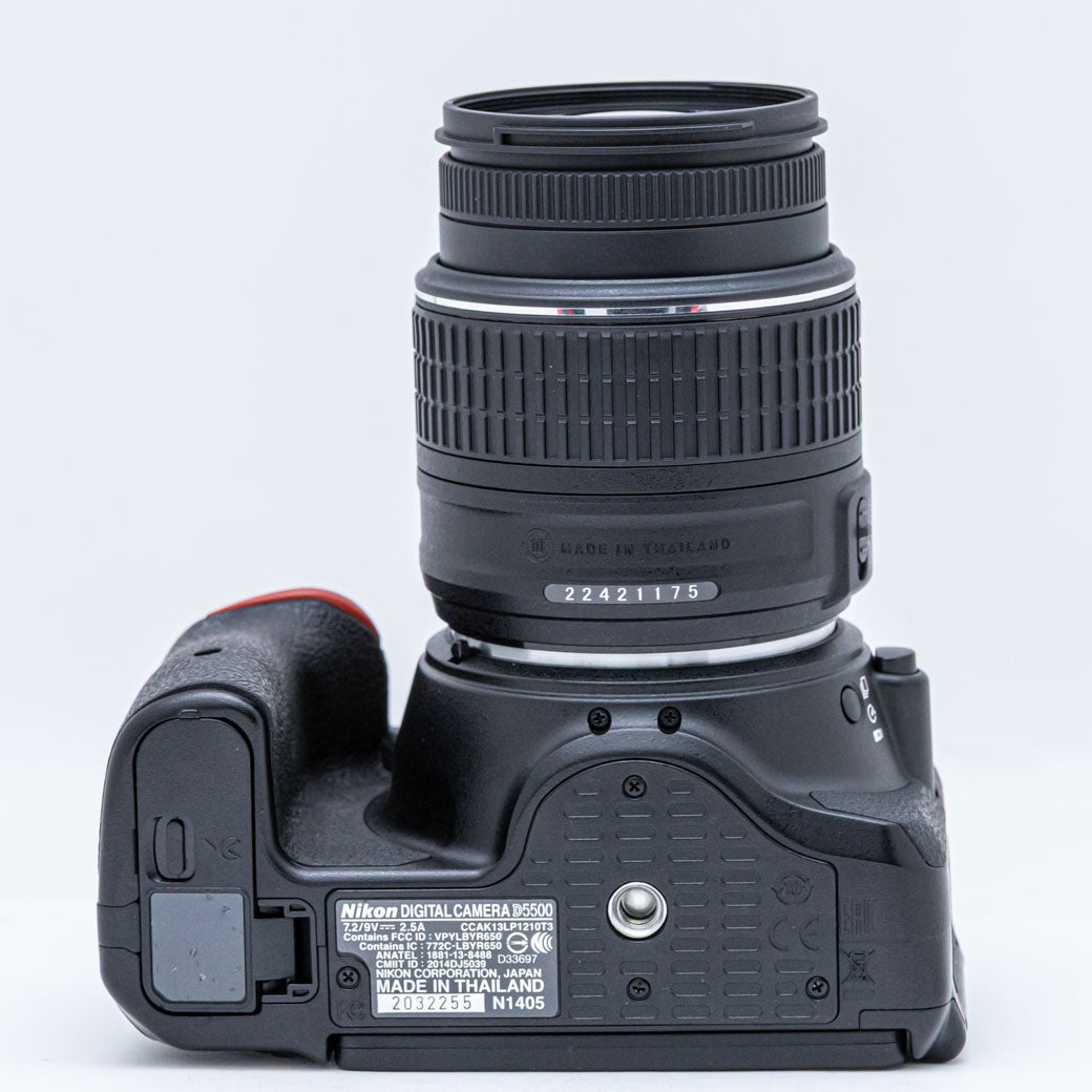 Nikon D5500, AF-S DX 18-55mm F3.5-5.6 G VR II