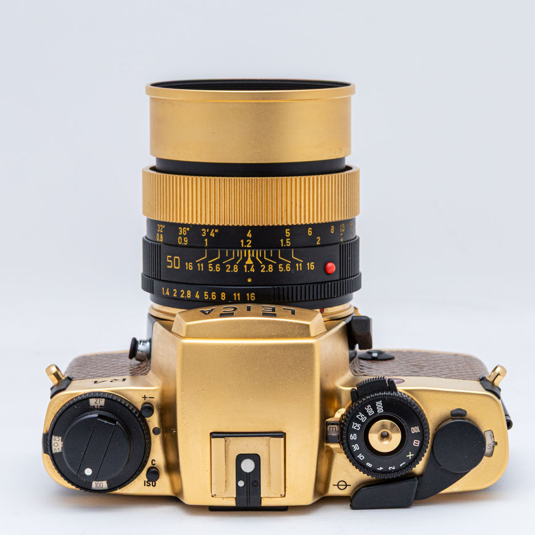 Leica R4 GOLD, SUMMILUX-R 50mm F1.4
