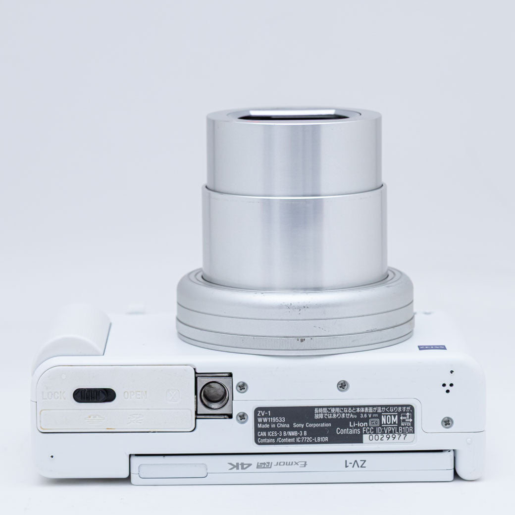 SONY ZV-1 ホワイト シューティンググリップキット (ZV-1G)