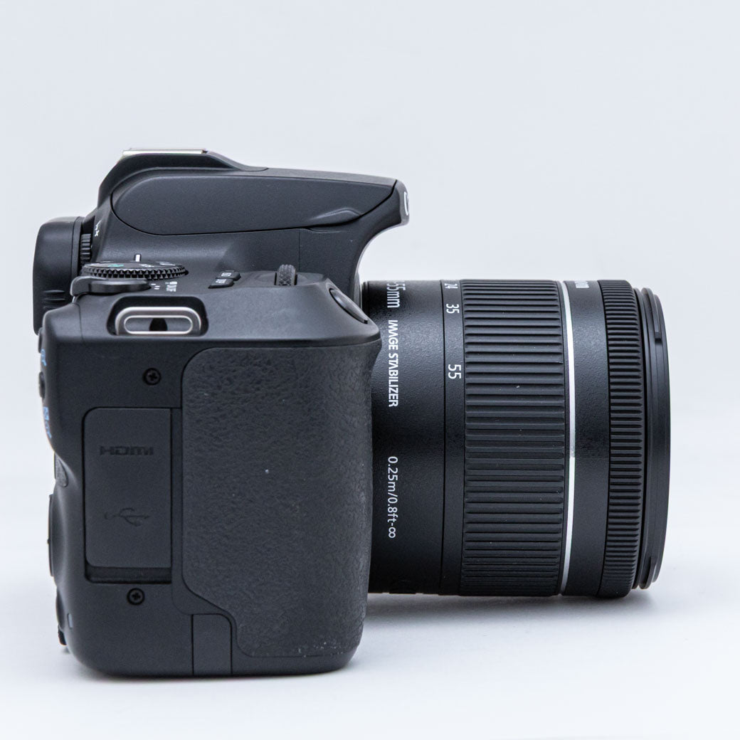 Canon EOS Kiss X10 ブラック, EF-S 18-55mm F4-5.6 IS STM