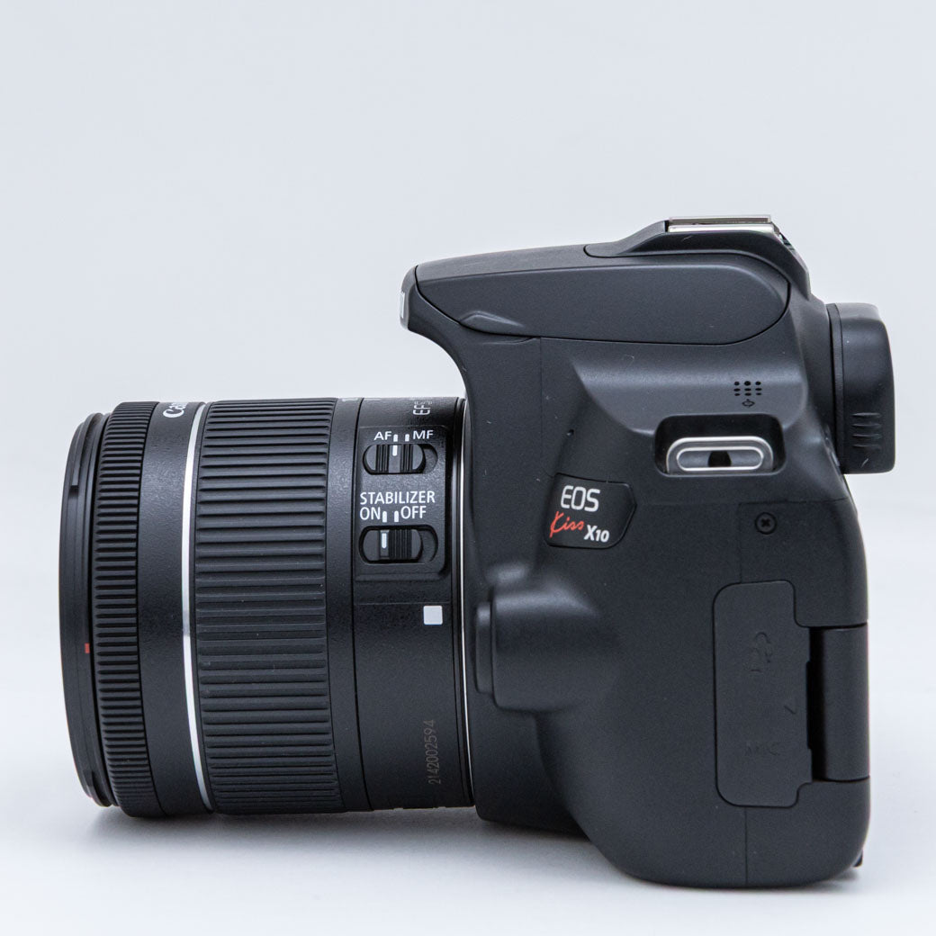 Canon EOS Kiss X10 ブラック, EF-S 18-55mm F4-5.6 IS STM