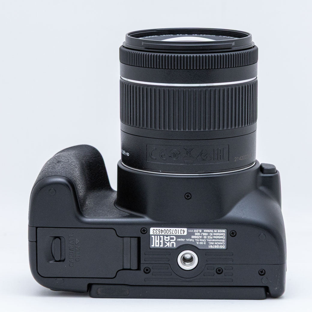 Canon EOS Kiss X10 ブラック, EF-S 18-55mm F4-5.6 IS STM
