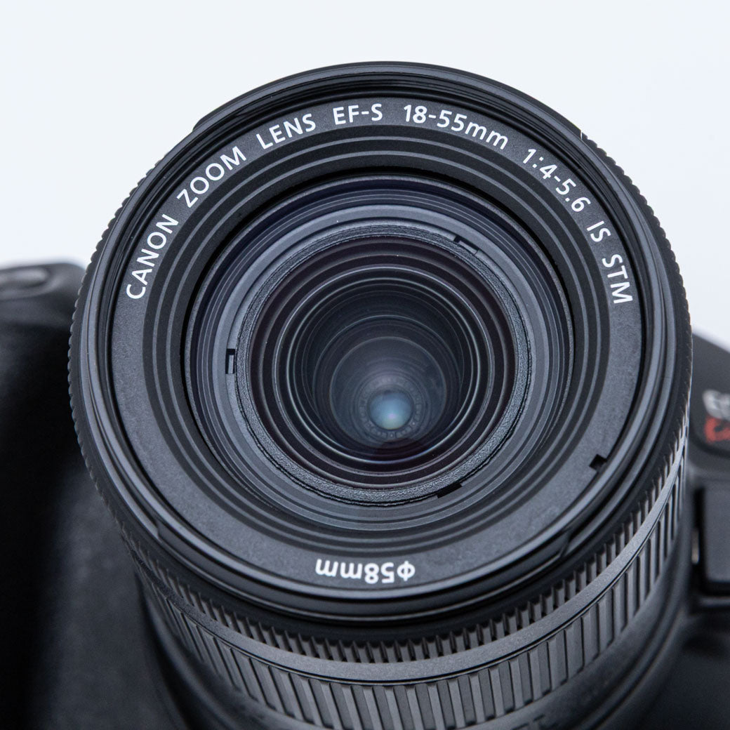 Canon EOS Kiss X10 ブラック, EF-S 18-55mm F4-5.6 IS STM