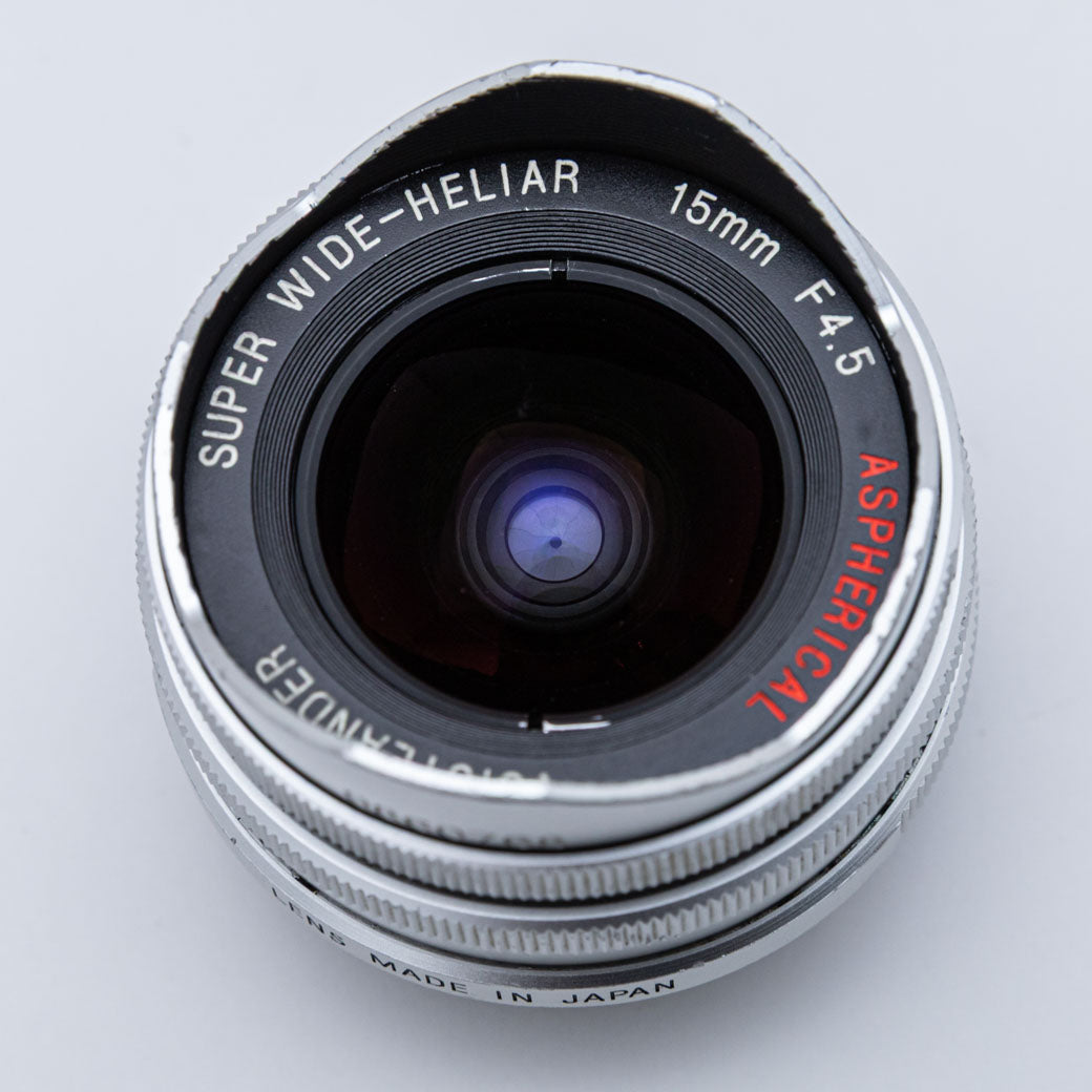 Voigtlander SUPER WIDE-HELIAR 15mm F4.5 Aspherical シルバー Lマウント