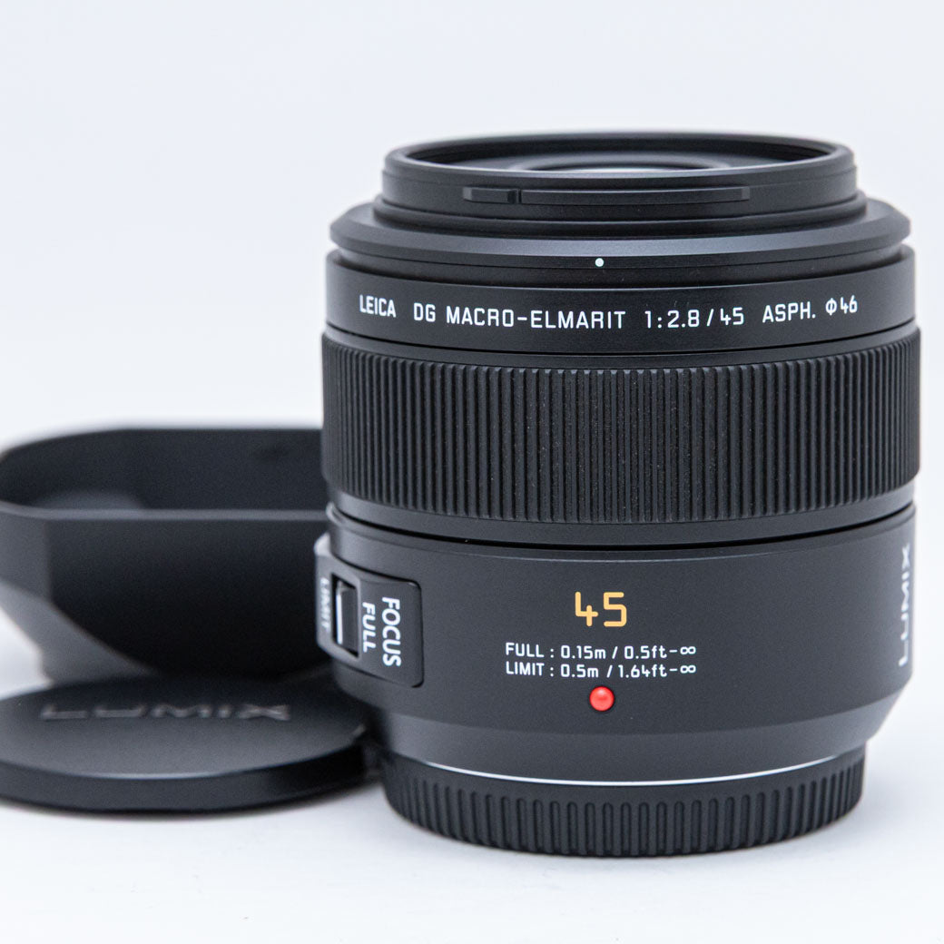 Panasonic LEICA DG MACRO-ELMARIT 45mm F2.8 ASPH. MEGA O.I.S. (H-ES045)