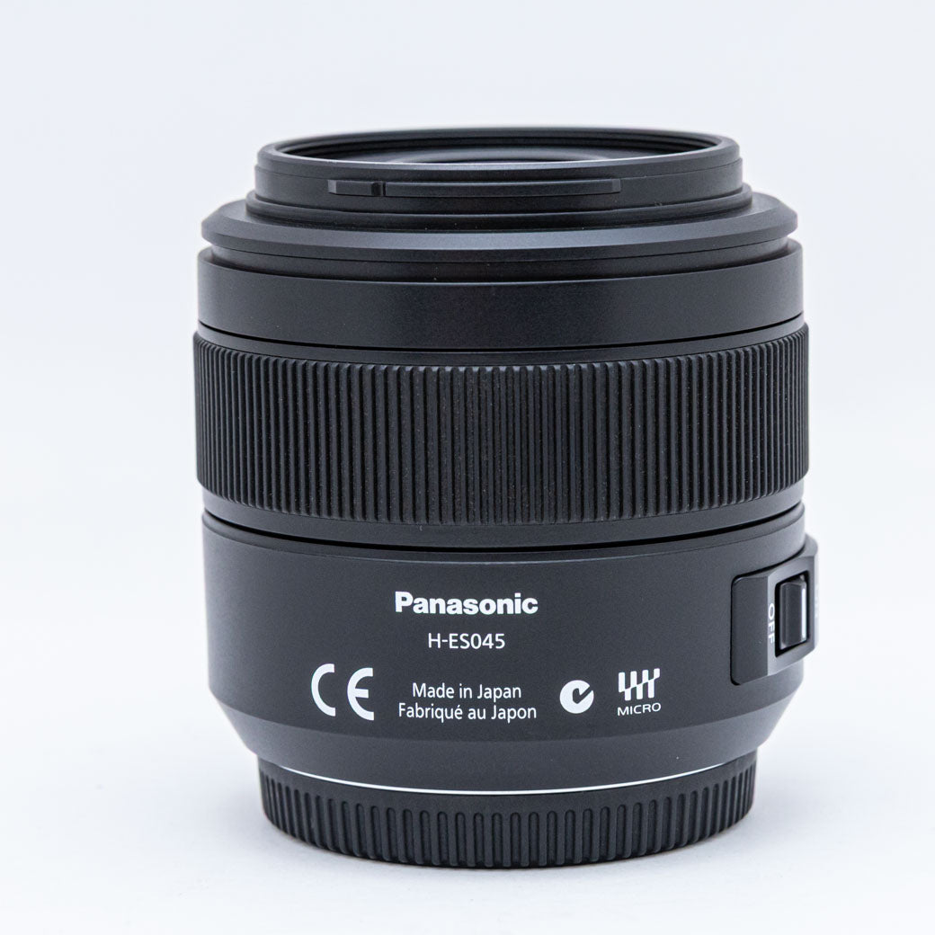 Panasonic LEICA DG MACRO-ELMARIT 45mm F2.8 ASPH. MEGA O.I.S. (H-ES045)